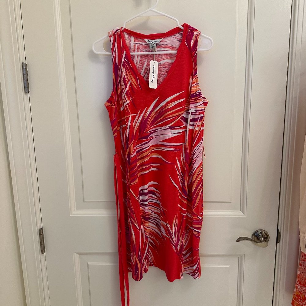 Tommy Bahama Carrara Carnival Shift Dress in Paradise Pink size small